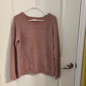 Altar'd State Crewneck Sweater - Dusty Mauve